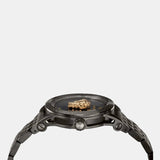  Shop Authentic Versace Palazzo Empire Quartz Black Dial Black Steel Strap Watch For Men - VEDB00518 - Luxxuri