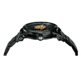  Shop Authentic Versace Palazzo Empire Quartz Black Dial Black Steel Strap Watch For Men - VEDB00518 - Luxxuri