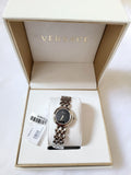  Shop Authentic Versace V-Flare Quartz Black Dial Silver Steel Strap Watch for Women - VEBN00618 - Luxxuri