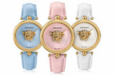  Shop Authentic Versace Palazzo Empire White Dial White Leather Strap Watch for Women - VCO010017 - Luxxuri