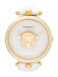  Shop Authentic Versace Palazzo Empire White Dial White Leather Strap Watch for Women - VCO040017 - Luxxuri