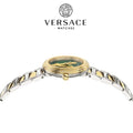  Shop Authentic Versace Virtus Quartz Green Dial Two Tone Steel Strap Watch For Women - VET300821 - Luxxuri