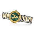  Shop Authentic Versace Virtus Quartz Green Dial Two Tone Steel Strap Watch For Women - VET300821 - Luxxuri