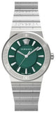  Shop Authentic Versace Grace Quartz Green Dial Silver Steel Strap Watch For Women - VEVH00920 - Luxxuri