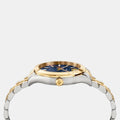 Versace Hellenyium Quartz Blue Dial Two Tone Steel Strap Watch for Men - VEVK00520