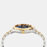  Shop Authentic Versace Hellenyium Quartz Blue Dial Two Tone Steel Strap Watch for Men - VEVK00520 - Luxxuri