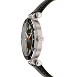  Shop Authentic Versace Greca Sport Quartz Black Dial Black Leather Strap Watch For Men - VEZ300221 - Luxxuri