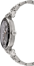  Shop Authentic Versace Greca Sport Quartz Black Dial Silver Steel Strap Watch For Men - VEZ300321 - Luxxuri