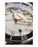  Shop Authentic Versace Greca Sport Quartz White Dial Two Tone Steel Strap Watch For Men - VEZ300521 - Luxxuri