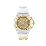  Shop Authentic Versace Icon Active Chronograph Gold Dial White Silicone Strap Watch for Men - VEZ700121 - Luxxuri