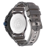  Shop Authentic Versace icon Active Chronograph Black Dial Black Silicone Strap Watch For Men - VEZ700622 - Luxxuri