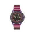  Shop Authentic Versace Icon Active Chronograph Black Dial Purple Rubber Strap Watch For Men - VEZ701423 - Luxxuri