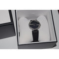  Shop Authentic Gucci G Interlocking Black Dial Black Leather Strap Watch For Women - YA133301 - Luxxuri