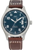  Shop Authentic IWC Pilots Watch Mark XVII Edition Le Petit Prince Blue Dial Brown Leather Strap Watch for Men - IW326506 - Luxxuri