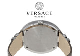  Shop Authentic Versace V Metal Icon Silver Dial Silver & Grey Strap Watch for Women - VLC120016 - Luxxuri