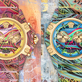  Shop Authentic Versace Icon Active Chronograph Blue Dial Green Rubber Strap Watch For Men - VEZ701322 - Luxxuri