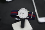  Shop Authentic Daniel Wellington Classy Oxford White Dial Two Tone Nylon Strap Watch For Women - DW00100072 - Luxxuri