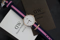  Shop Authentic Daniel Wellington Classy Winchester White Dial Two Tone NATO Strap Watch For Women - DW00100065 - Luxxuri