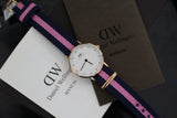  Shop Authentic Daniel Wellington Classy Winchester White Dial Two Tone NATO Strap Watch For Women - DW00100065 - Luxxuri