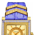  Shop Authentic Versace Day Glam Chronograph Gold Dial Purple Leather Strap Watch for Women - VQF040015 - Luxxuri