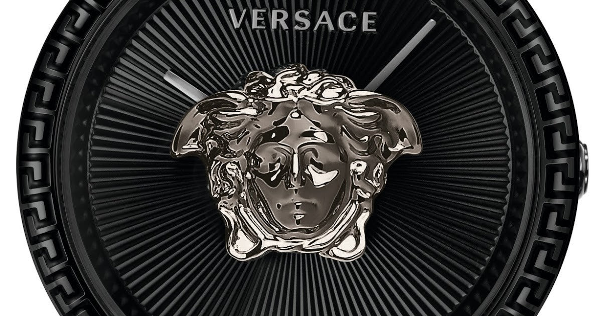  Shop Authentic Versace Palazzo Empire Black Dial Black Leather Strap Watch for Women - VCO050017 - Luxxuri