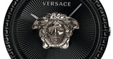  Shop Authentic Versace Palazzo Empire Black Dial Black Leather Strap Watch for Women - VCO050017 - Luxxuri