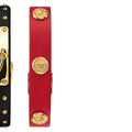  Shop Authentic Versace Medusa Lock Icon Gold Dial Red Leather Strap Watch for Women - VEDW00119 - Luxxuri