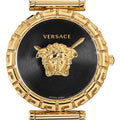  Shop Authentic Versace Palazzo Empire Greca Black Dial Gold Mesh Bracelet Watch for Women - VEDV00519 - Luxxuri