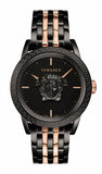  Shop Authentic Versace Palazzo Empire Black Dial Two Tone Steel Strap Watch for Men - VERD00618 - Luxxuri