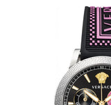  Shop Authentic Versace Sport Tech Chronograph Black Dial Black Rubber Strap Watch for Women - VELT00619 - Luxxuri