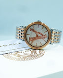  Shop Authentic Versace Virtus Quartz White Dial Two Tone Steel Strap Watch for Women - VEHC00519 - Luxxuri