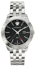  Shop Authentic Versace Univers Analog Black Dial Silver Steel Strap Watch for Men - VEBK00418 - Luxxuri