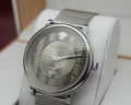  Shop Authentic Versace V-Circle Silver Dial Silver Mesh Bracelet Watch for Men - VBQ060017 - Luxxuri