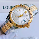  Shop Authentic Versace Hellenyium GMT Silver Dial Two Tone Steel Strap Watch for Men - V11030015 - Luxxuri