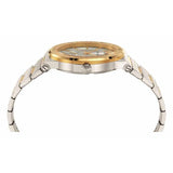  Shop Authentic Versace Greca Silver Dial Two Tone Steel Strap Watch for Men - VEVI00320 - Luxxuri