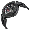  Shop Authentic Versace V-Race Diver Black Dial Black Rubber Strap Watch for Men - VAB050016 - Luxxuri