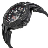  Shop Authentic Versace V-Race Diver Black Dial Black Rubber Strap Watch for Men - VAB050016 - Luxxuri