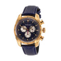  Shop Authentic Versace V-Ray Blue Chronograph Blue Dial Blue Leather Strap Watch for Men - VDB030014 - Luxxuri