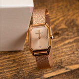  Shop Authentic Emporio Armani Joy Quartz Rose Gold Dial Rose Gold Mesh Bracelet Watch For Women - AR11347 - Luxxuri
