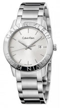  Shop Authentic Calvin Klein Steady Silver Dial Silver Steel Strap Watch for Women - K7Q21146 - Luxxuri