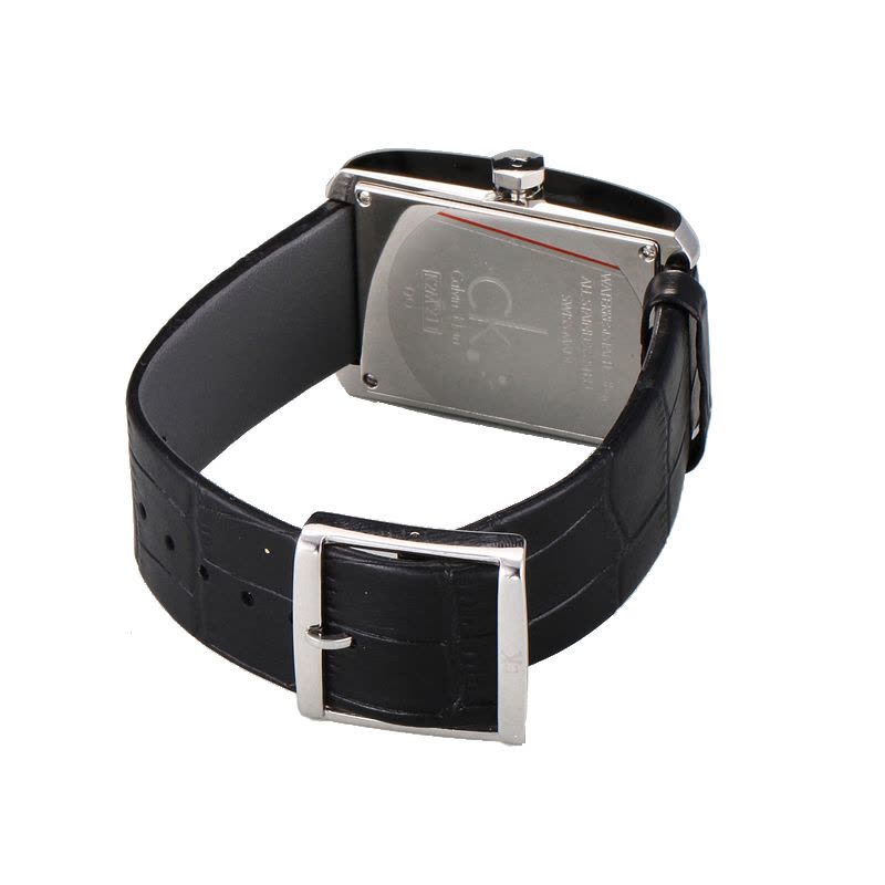  Shop Authentic Calvin Klein Window Black Dial Black Leather Strap Watch for Men - K2M23107 - Luxxuri