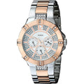  Shop Authentic Guess Vista Analog Diamonds Silver Dial Two Tone Steel Strap Watch for Women - W0024L1 - Luxxuri