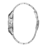  Shop Authentic Guess Exec Quartz Silver Dial Silver Steel Strap Watch for Men - W0075G3 - Luxxuri
