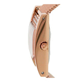  Shop Authentic Guess Nouveau Diamonds Rose Gold Dial Rose Gold Mesh Bracelet Watch for Women - W0127L3 - Luxxuri