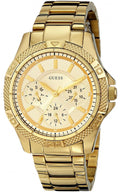  Shop Authentic Guess Mini Phantom Diamonds Gold Dial Gold Steel Strap Watch for Women - W0235L5 - Luxxuri