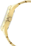  Shop Authentic Guess Siren Diamonds Silver Dial Gold Steel Strap Watch for Women - W0442L2 - Luxxuri