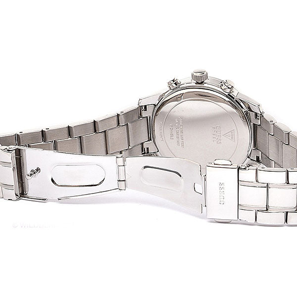  Shop Authentic Guess Mini Sunrise Silver Dial Silver Steel Strap Watch For Women - W0448L1 - Luxxuri