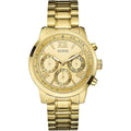  Shop Authentic Guess Mini Sunrise Quartz Gold Dial Gold Steel Strap Watch For Women - W0448L2 - Luxxuri