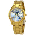  Shop Authentic Guess Mini Sunrise Quartz Blue Dial Gold Steel Strap Watch For Women - W0448L6 - Luxxuri