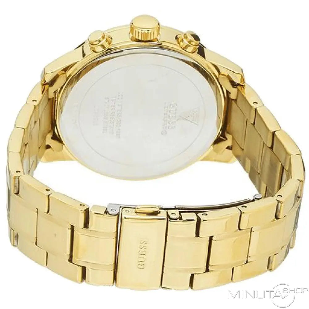  Shop Authentic Guess Mini Sunrise Quartz Analog Orange Dial Gold Steel Strap Watch For Women - W0448L7 - Luxxuri